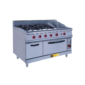Four Burner Range with Oven Four Burner Range with Oven