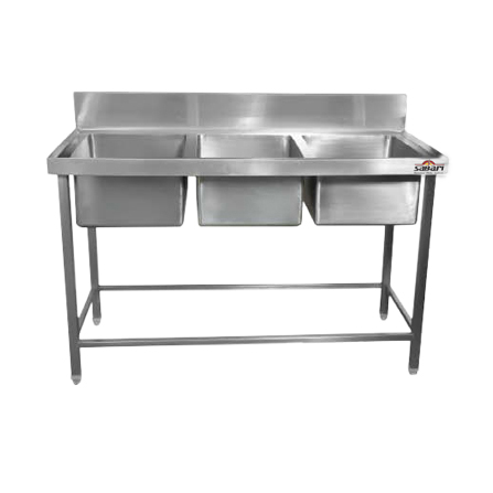 three sink unit three sink unit